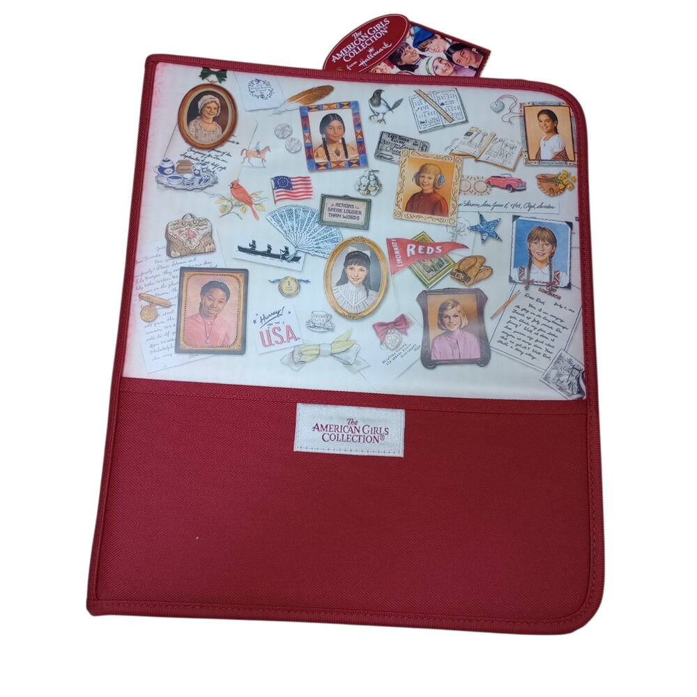 Pleasant Company American Girl Zippered 3 Ring Binder 2003 New with Tags